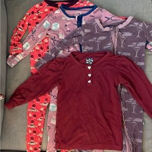 Kickee pants bundle -  4 pjs